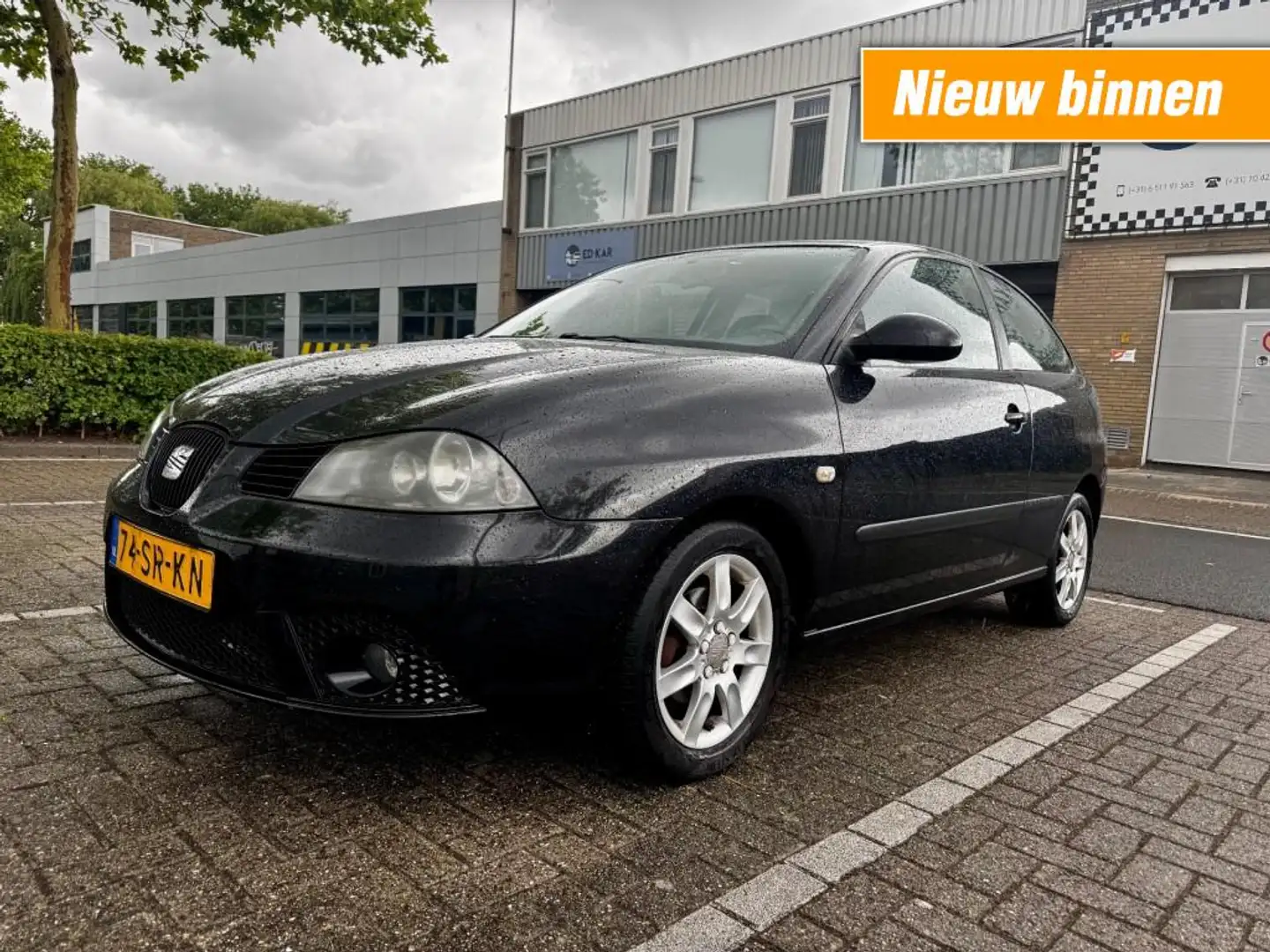 SEAT Ibiza 1.4-16V Sensation CLIMA LMV NAP N. DISTRIBUTIE Negro - 1