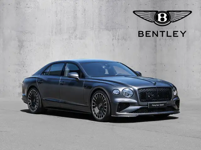Bentley Flying Spur Speed Rear Entertainment, Dark Chrome