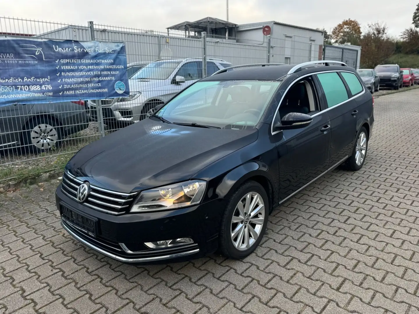 Volkswagen Passat Variant Highline BlueMotion 2.0TDI |2.HAN Schwarz - 1