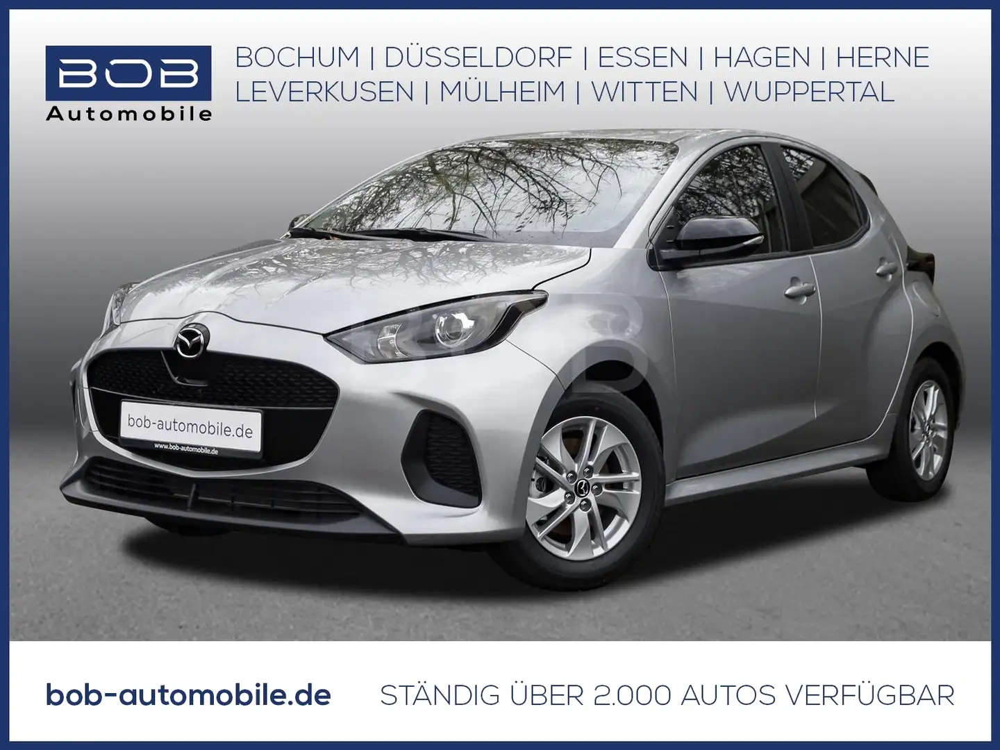 Mazda 2 2024 e-CVT CENTRE-LINE SHZ KLIMA BT RFK Plateado - 1