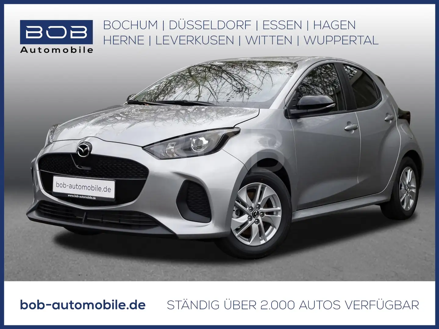 Mazda 2 2024 e-CVT CENTRE-LINE SHZ KLIMA BT RFK Silber - 1