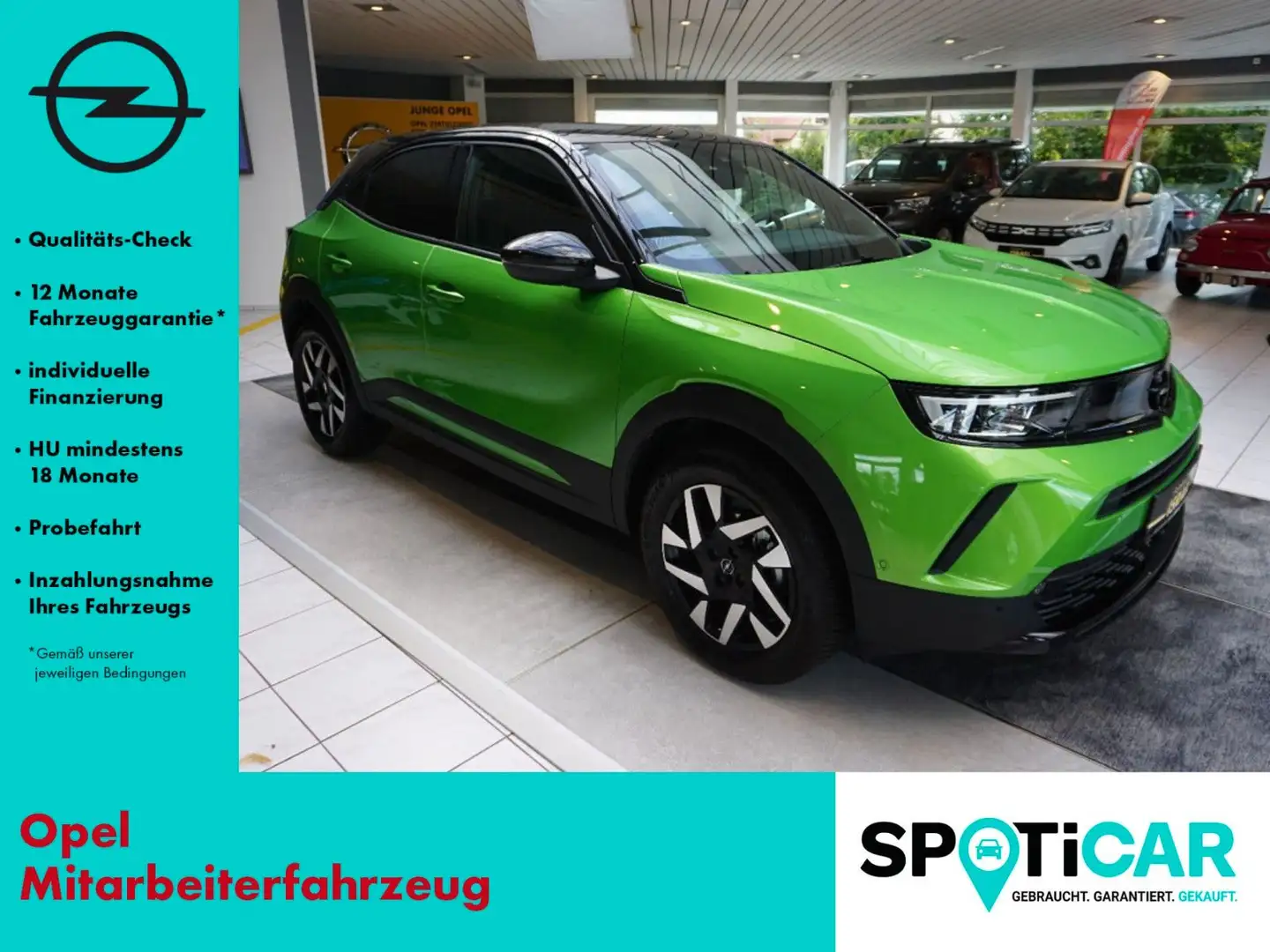 Opel Mokka GS AUTOMATIK, INTELLILUX, SITZHEIZUNG, PDC Grün - 1