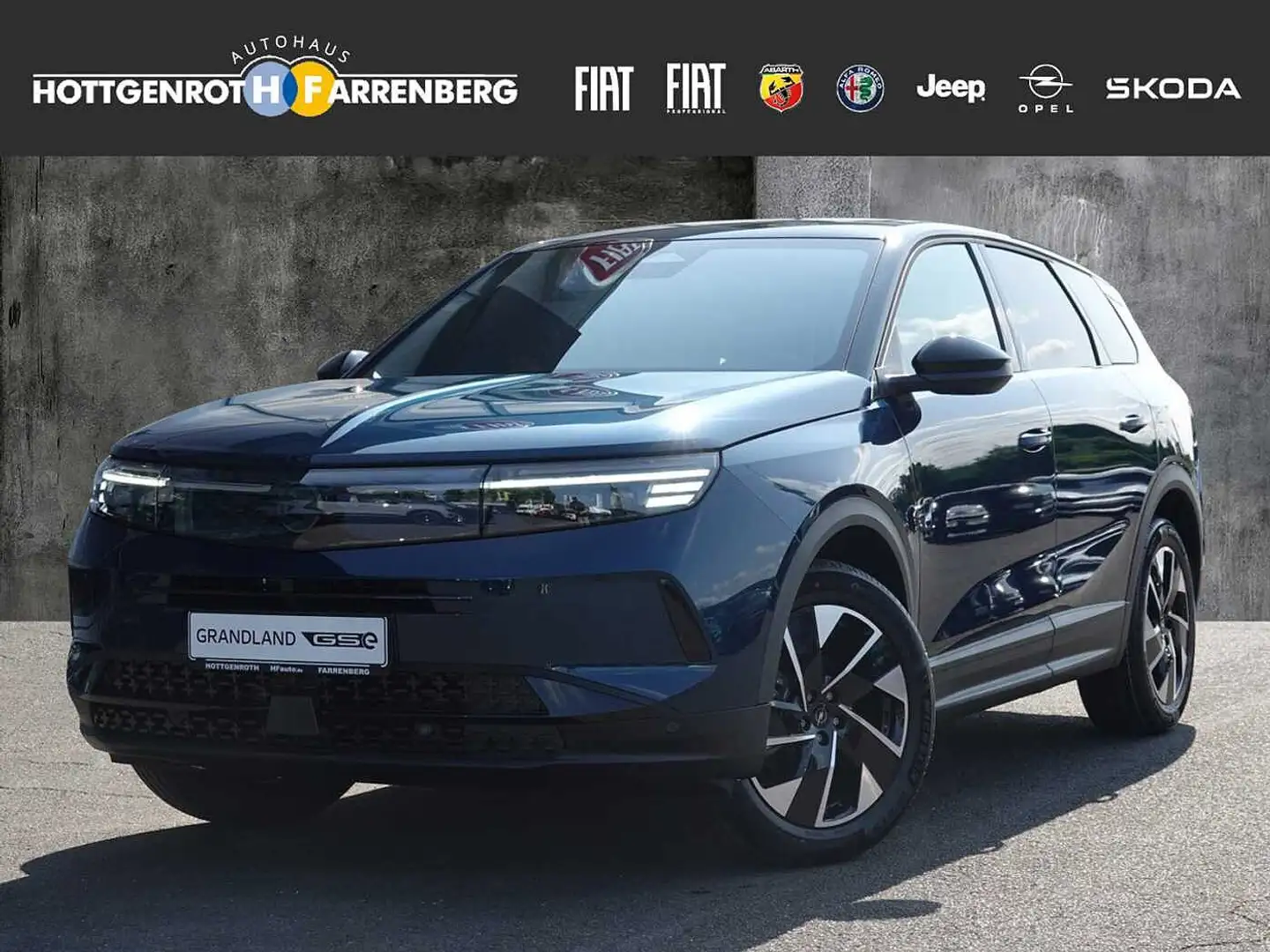 Opel Grandland GS 1.2 DI Hybrid 48 V Automatik Blau - 1