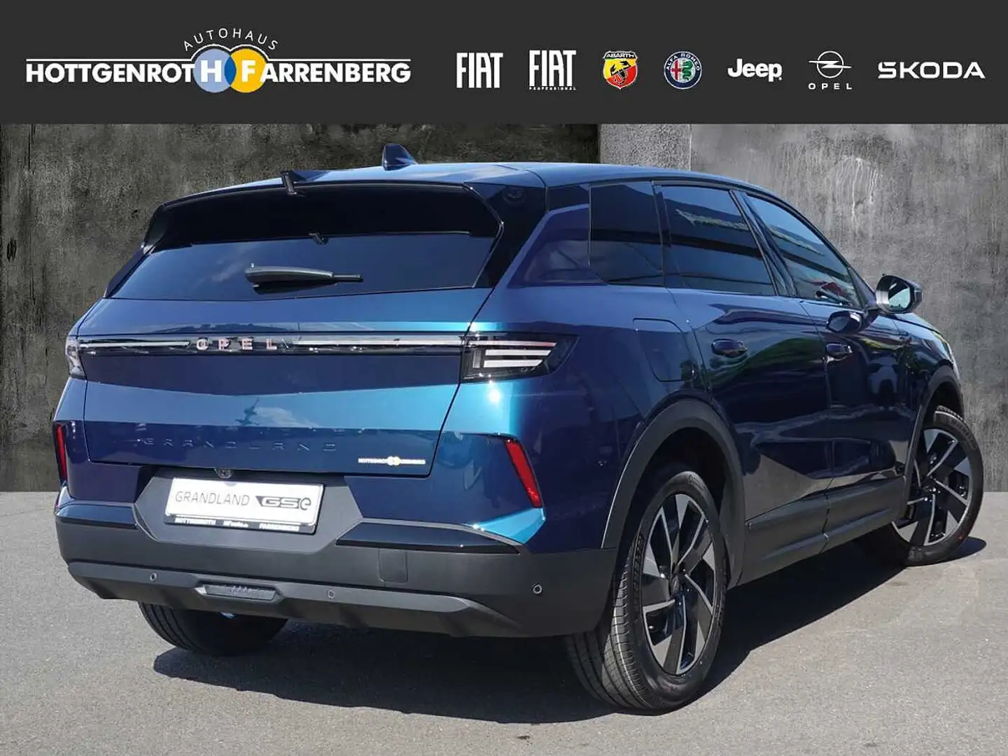 Opel Grandland GS 1.2 DI Hybrid 48 V Automatik Blau - 2