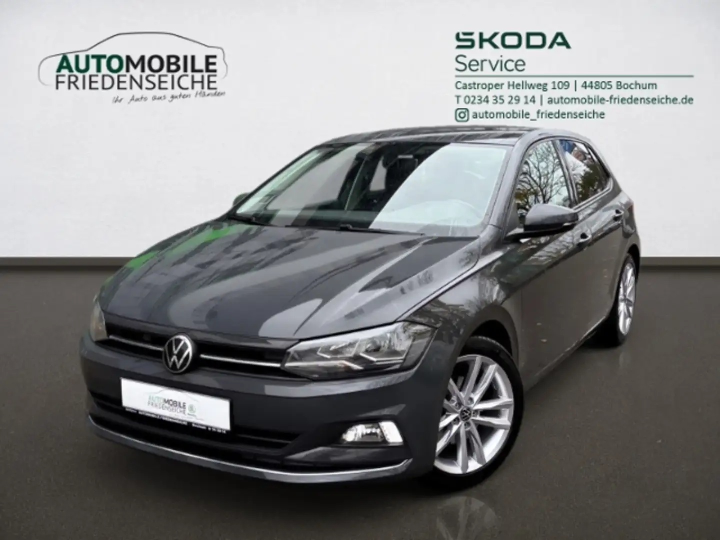 Volkswagen Polo Highline 1.0 TSI 81 KW Navi Sportpaket 17'' Grau - 1