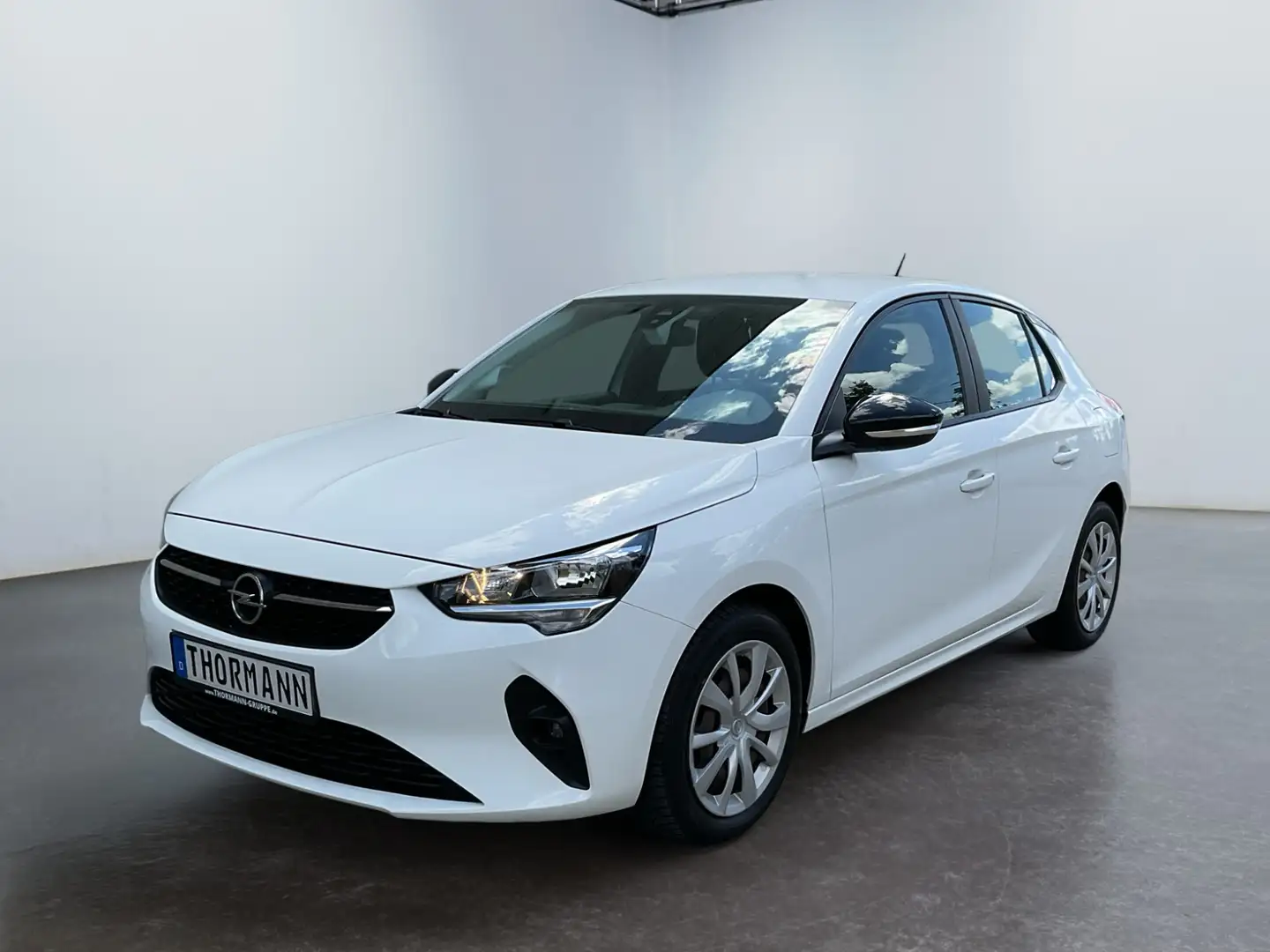 Opel Corsa F 1.2 Turbo Edition Matrix PDC SpurH Weiß - 2