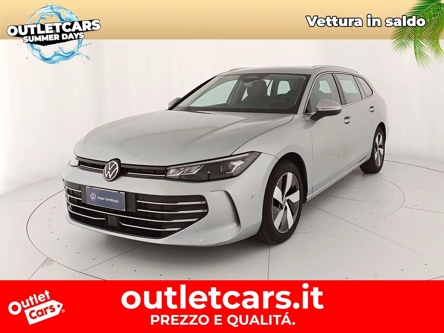 Volkswagen Passat Variant 2.0 tdi scr business 150cv dsg Grigio - 1