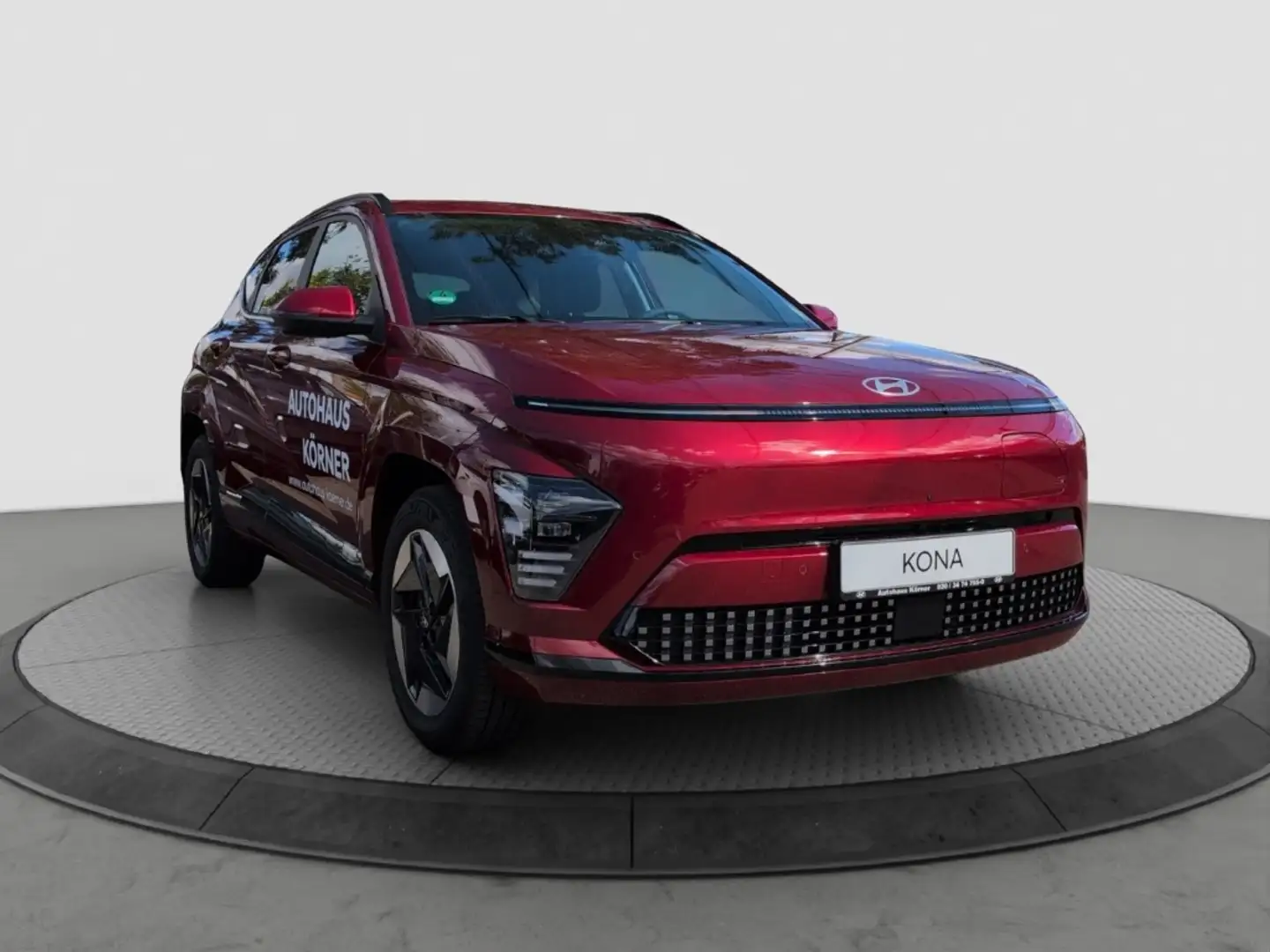 Hyundai KONA 65 KWH PRIME TECHNIKPAKET 360 KAMERA BOSE Rood - 1
