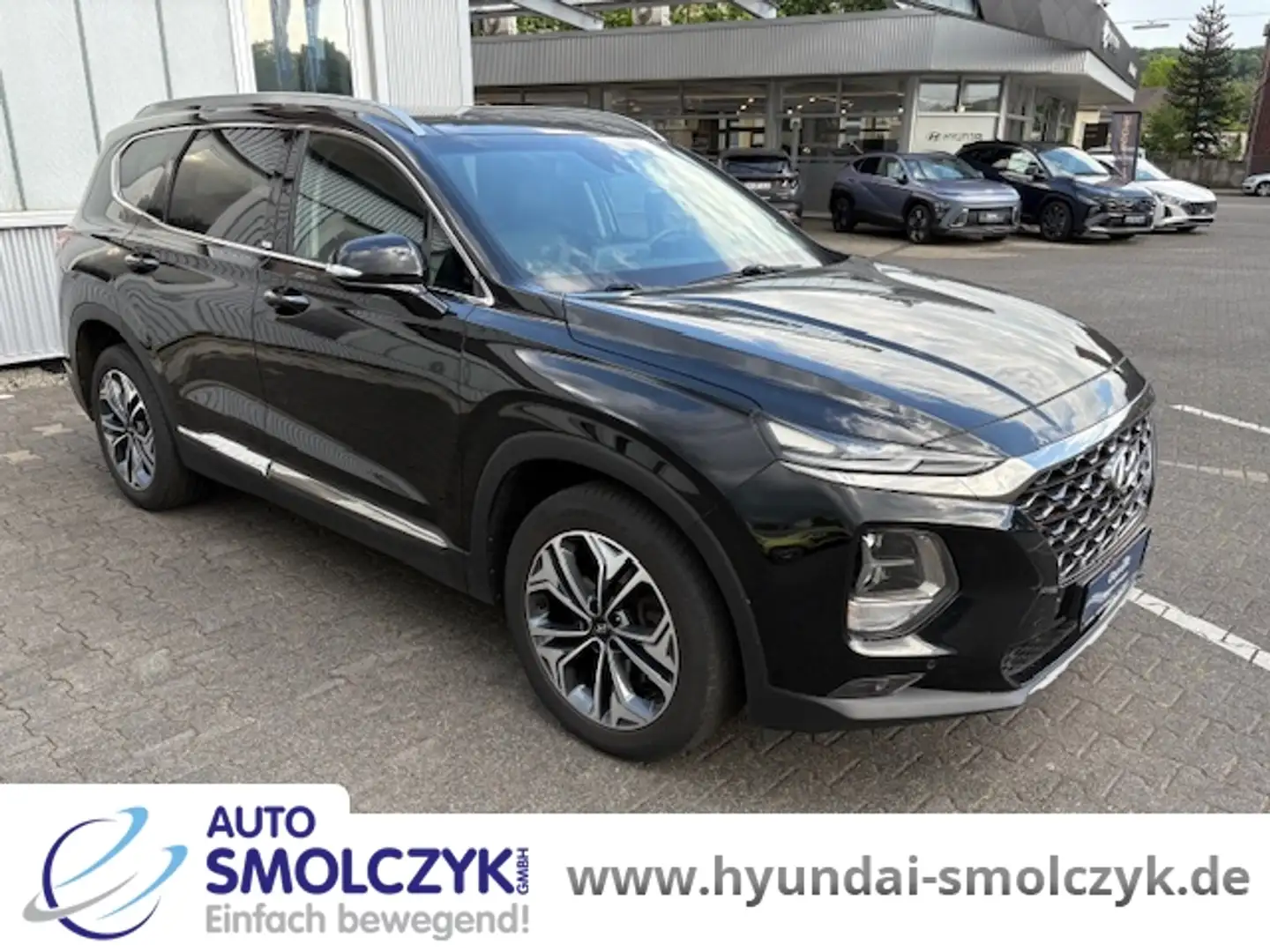 Hyundai SANTA FE 2.2 CRDi 4WD 8AT PREMIUM PANODACH Fekete - 2