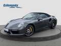 Porsche 911 3.8 Turbo S Cabriolet/Navi/Burmester/Kam Klima Gris - thumbnail 1