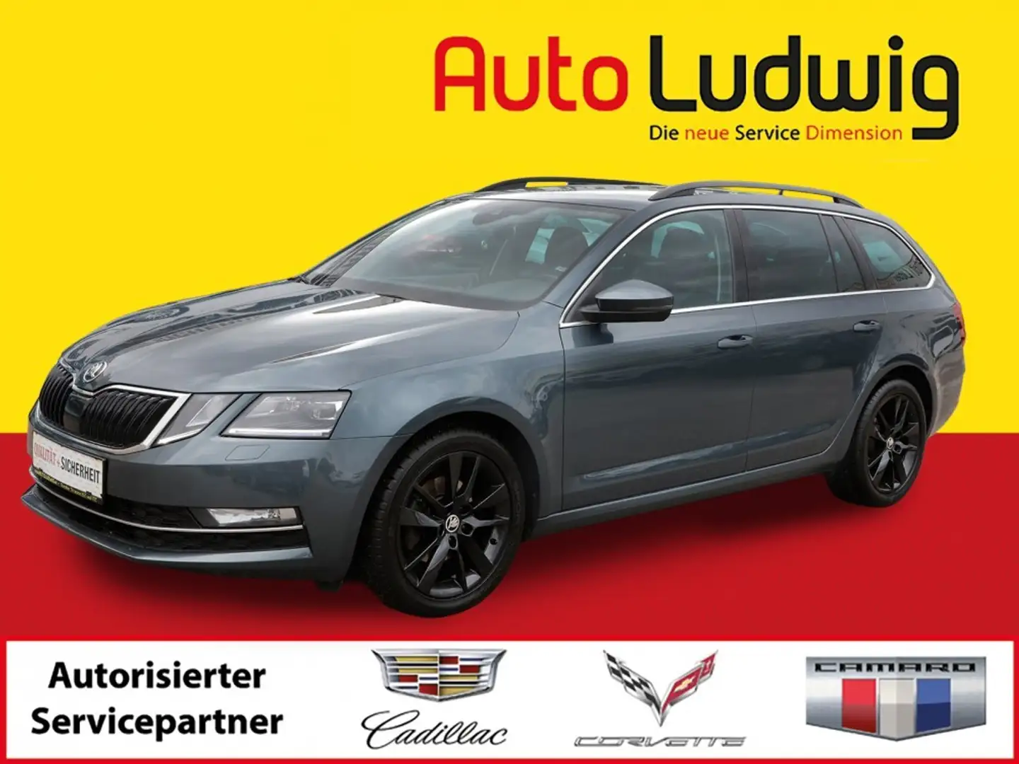 Skoda Octavia Combi 2.0 TDI Style Limited DSG*NAVI*LED*PDC*TE... Grijs - 1