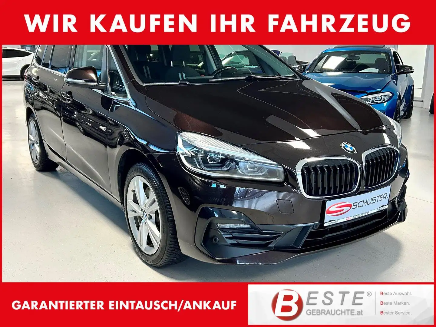 BMW 218 d xDrive Gran Tourer Braun - 1