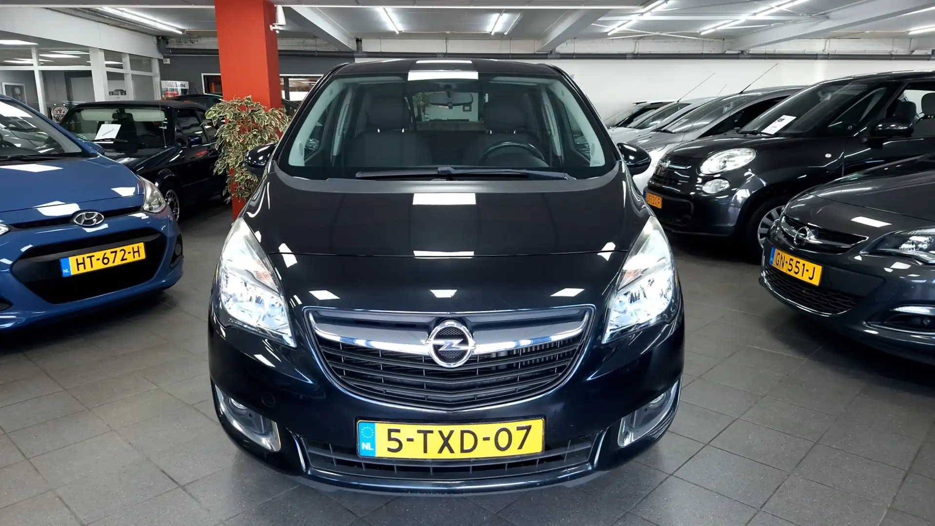 Opel Meriva 1.4 Turbo Design Edition LPG Zwart - 2