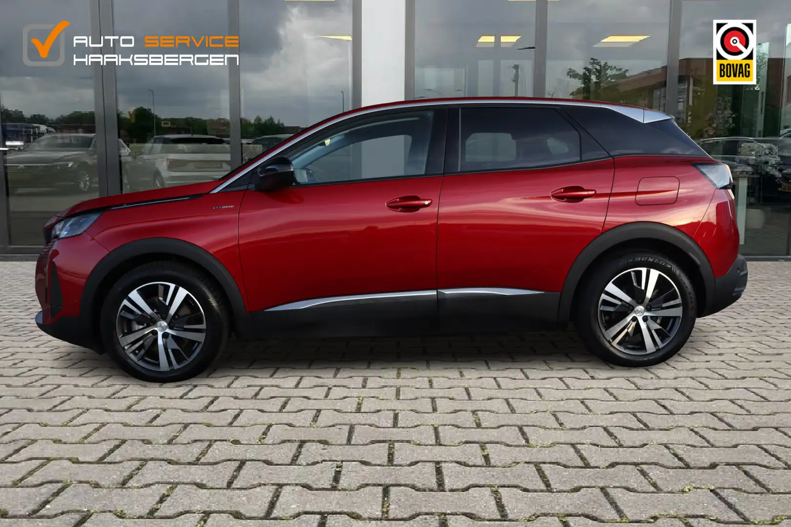 Peugeot 3008 1.6 HYbrid 225 Allure | Camera | Trekhaak | LED | Rosso - 2