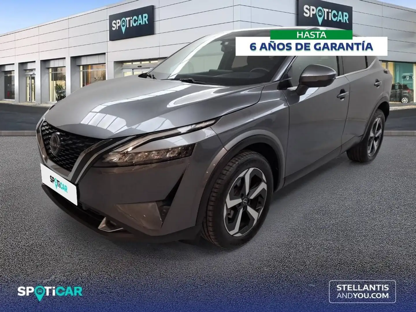 Nissan Qashqai DIG-T 103kW N-Connecta Gris - 1