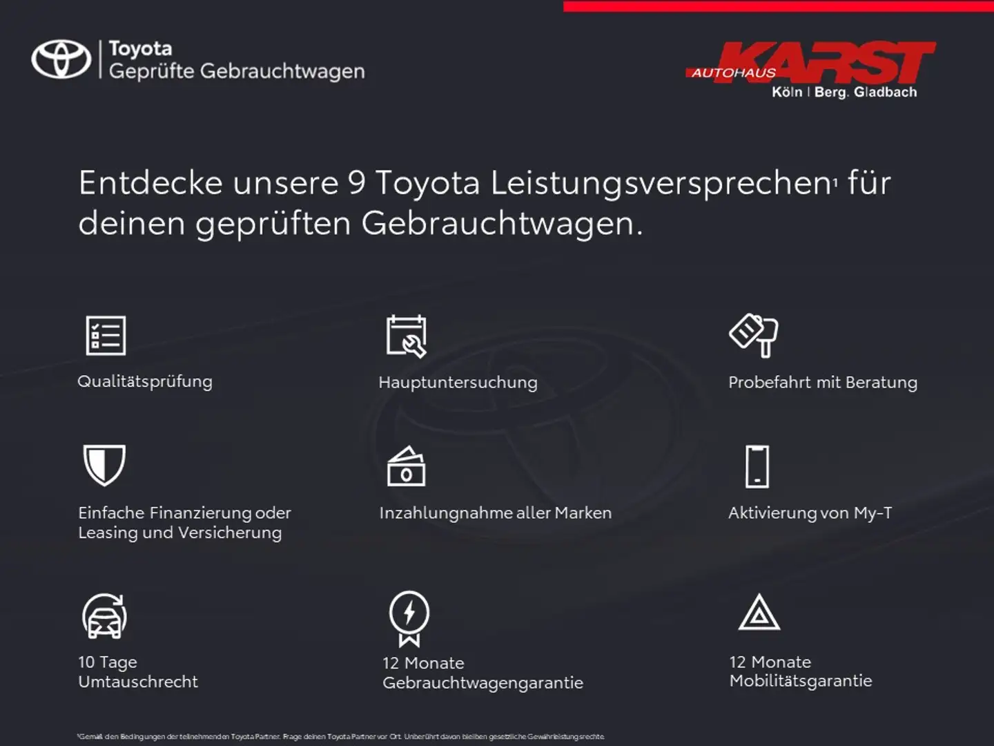 Toyota Yaris 1.5 l Hyb. 5-tg. Club Carplay+LED+Allwetter Blanc - 2