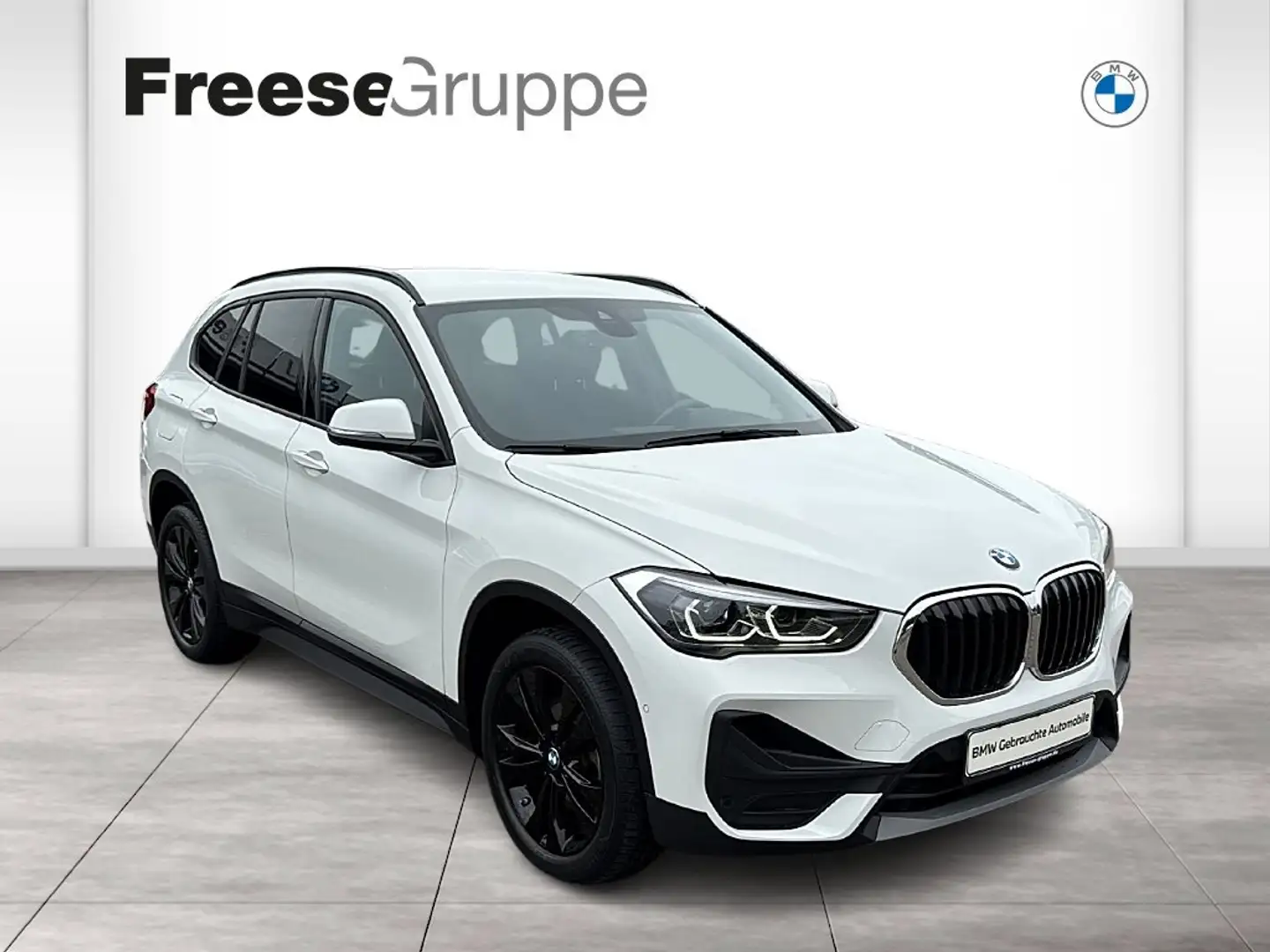 BMW X1 sDrive18i Advantage DAB LED Navi Tempomat Blanc - 1