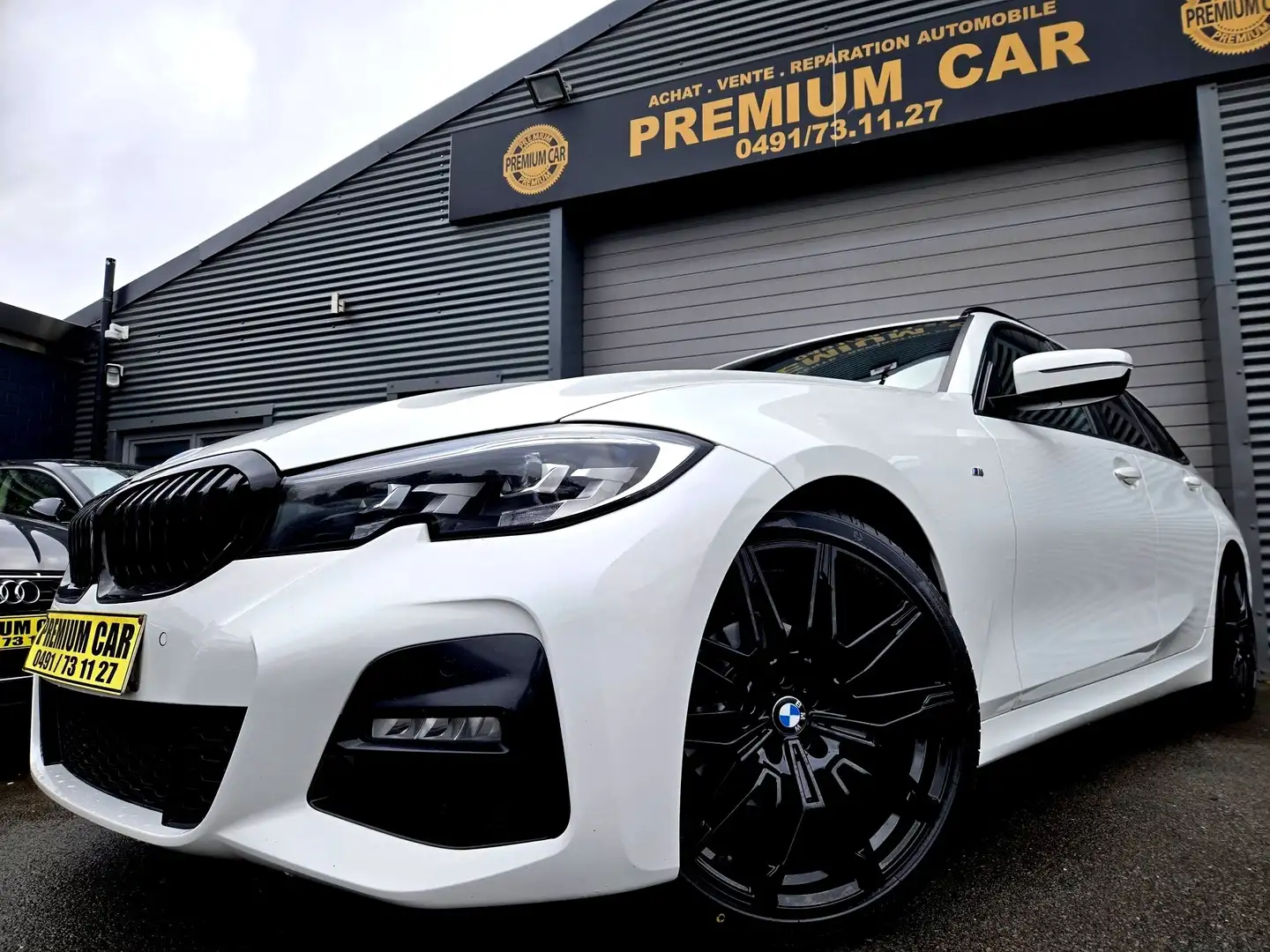 BMW 318 🔺318-PACK -M-TECHNIK-XENON-CARPLAY🔺 Zwart - 1