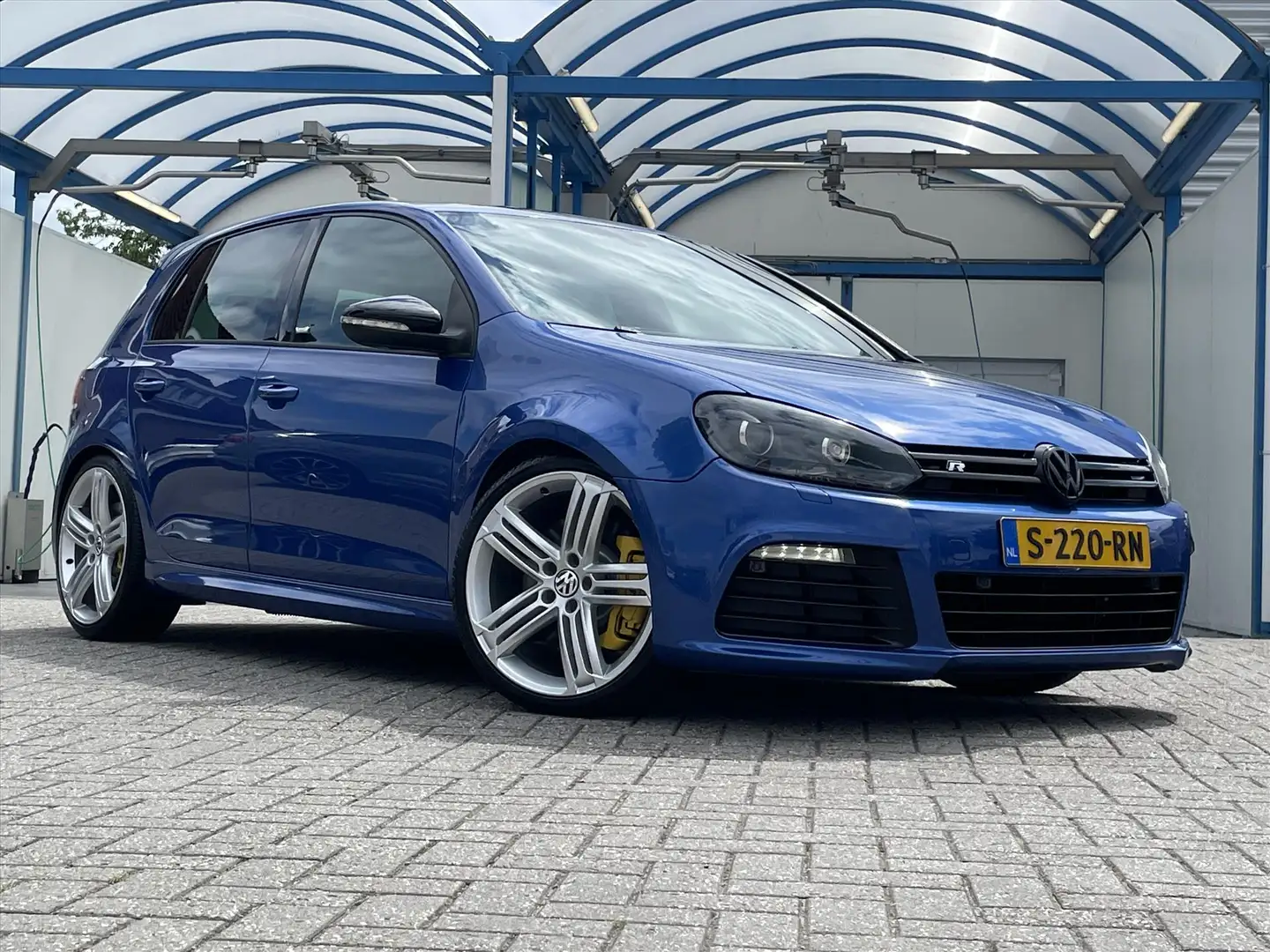 Volkswagen Golf 6 2.0 TSI R 380PK 4Motion / Dynaudio / Stoelverwar Blauw - 2