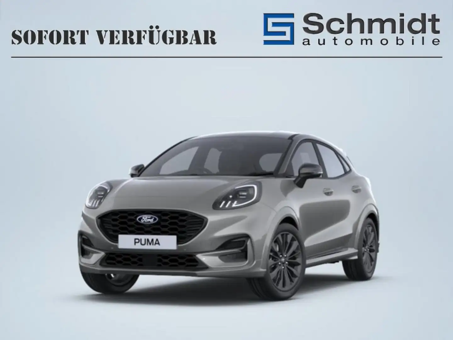 Ford Puma Sound Edition 1,0L Eboost MHEV 125PS M6 FWD Silber - 1