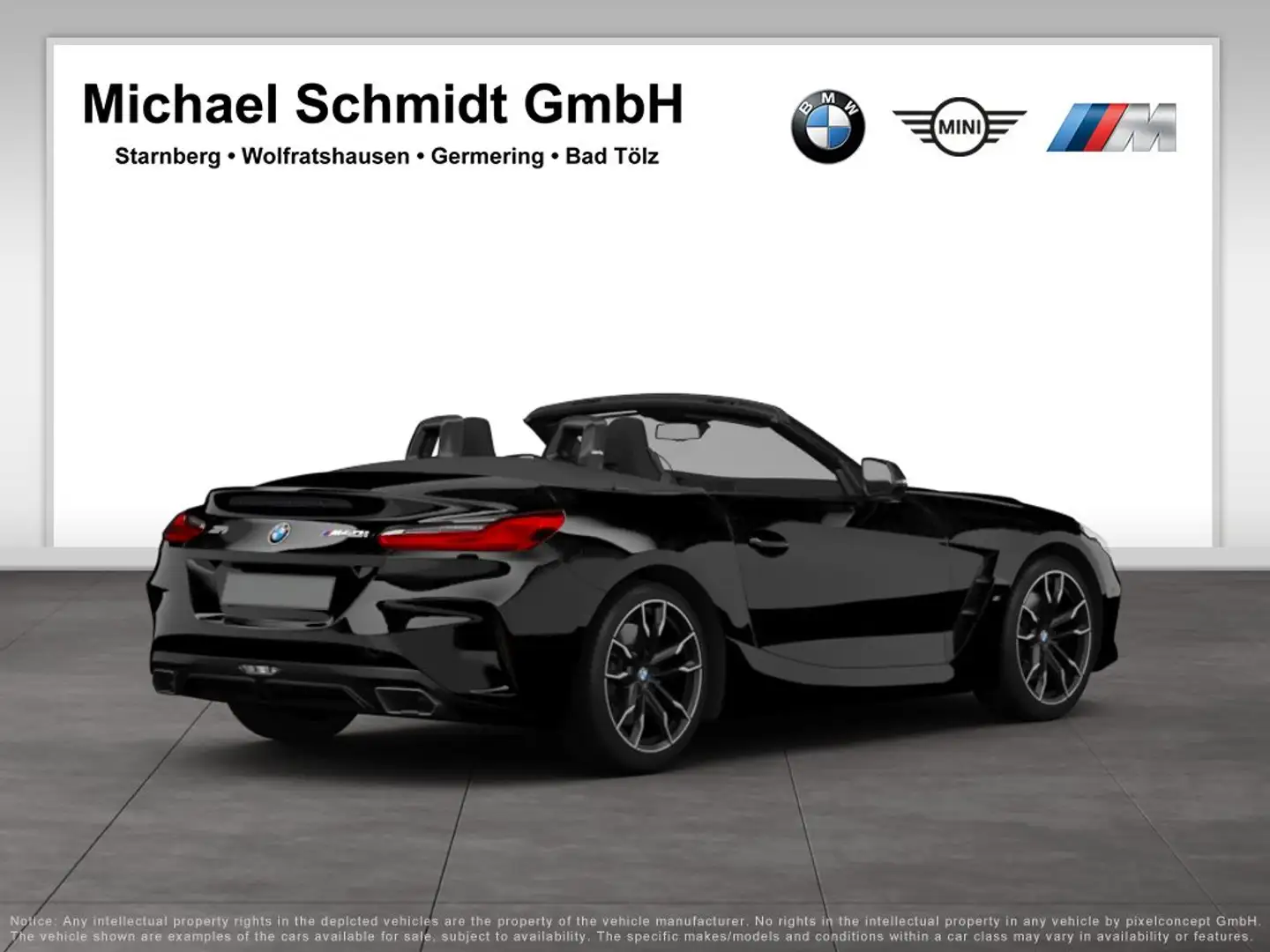 BMW Z4 M40i 591€ netto/mtl.*19"*LC Prof.*HUD*H/K*DAB*Adap Schwarz - 2