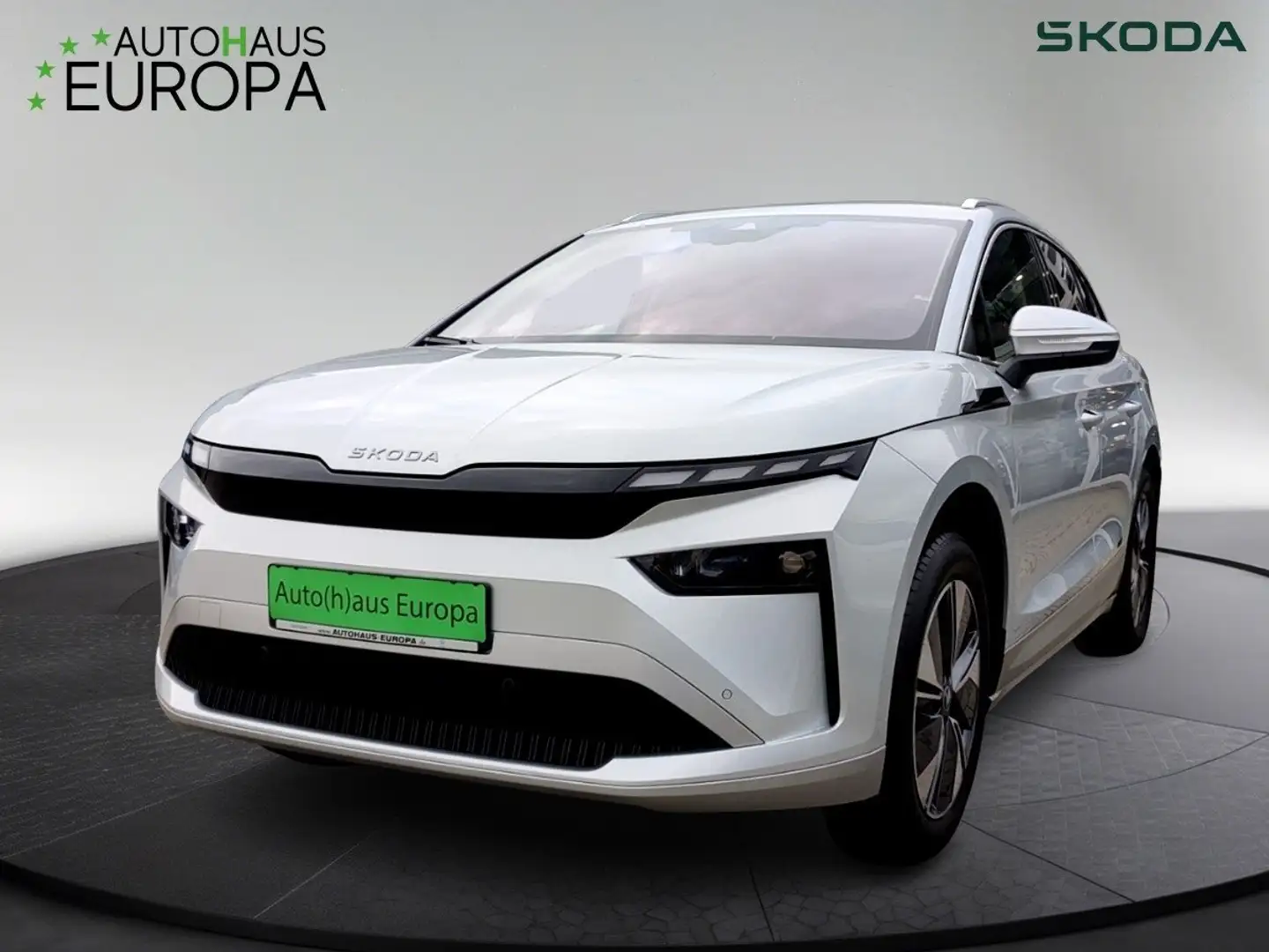 Skoda Enyaq 85 Loft ACC NAV AHK SpurW 3xKlima Matrix be. WSS Silber - 1