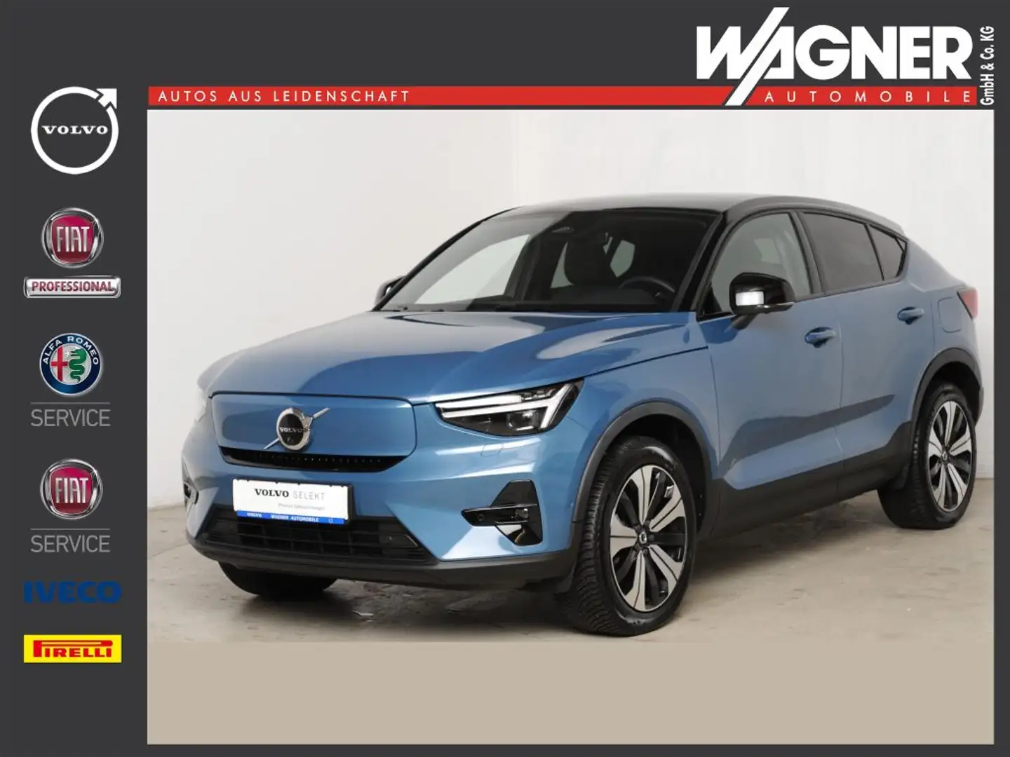 Volvo C40 Recharge Twin Motor Ultimate Blu/Azzurro - 1