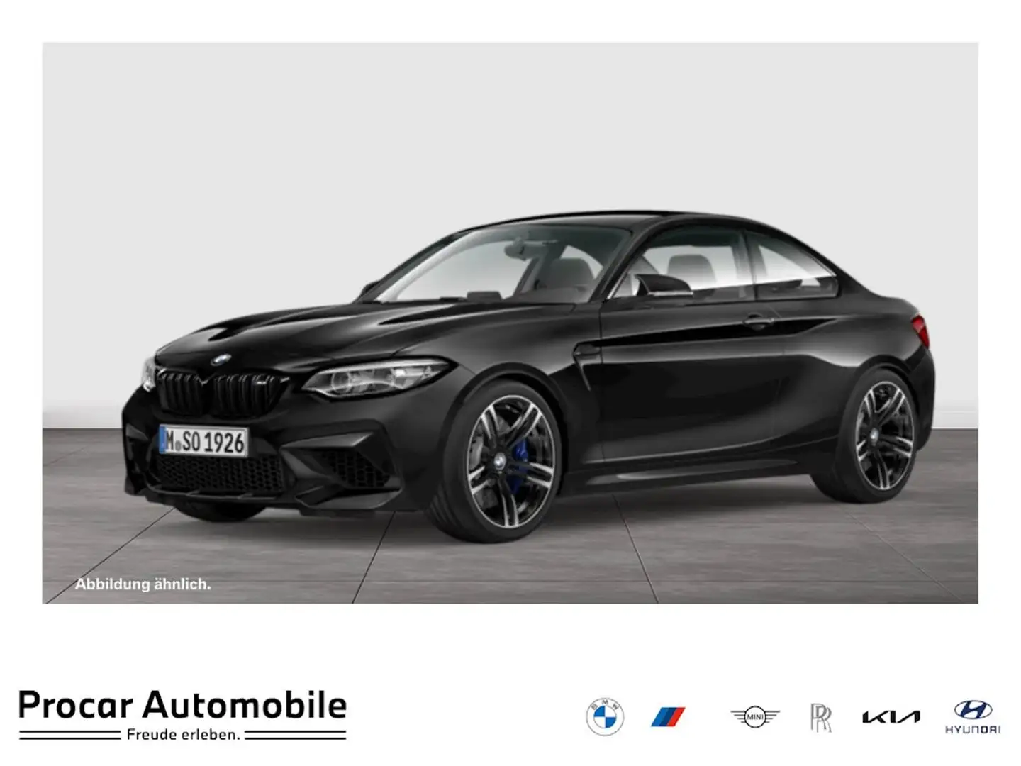 BMW M2 Competition M Sport RFK NAVI LED Sound Syst. Schwarz - 1