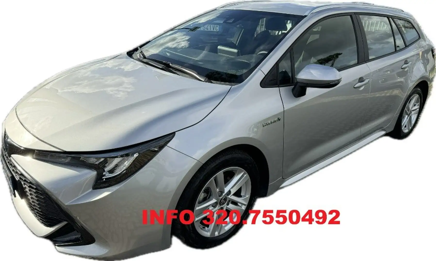 Toyota Corolla Touring Sports 1.8 Hybrid Business KM CERTIFICATI Plateado - 1