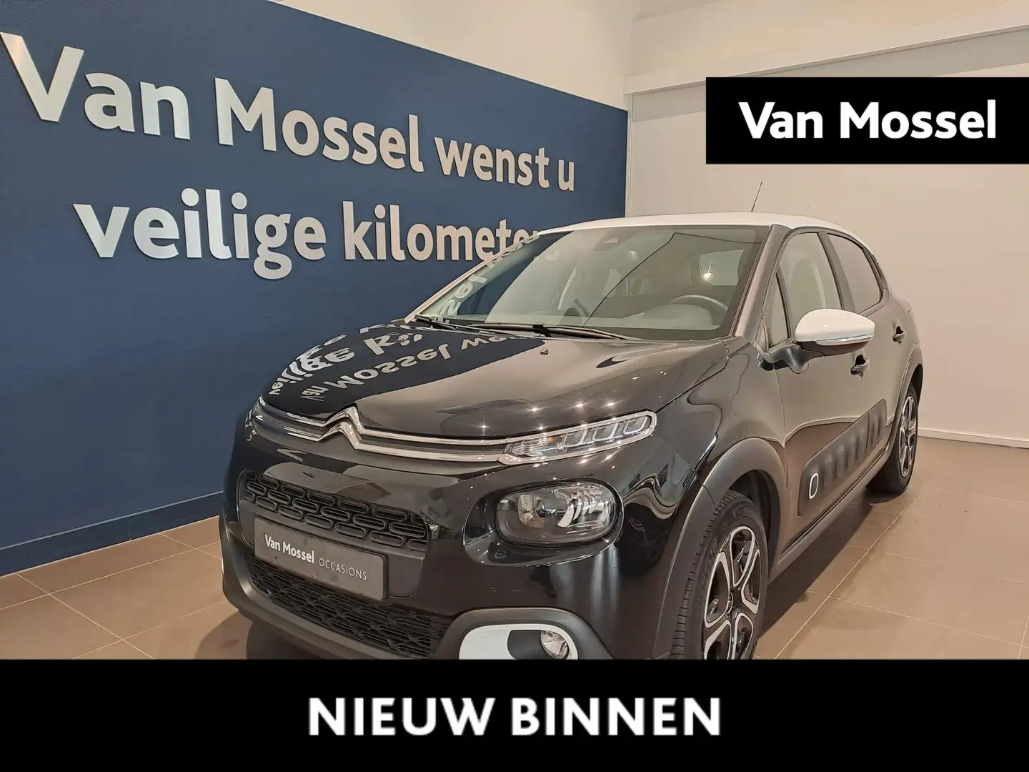 Citroen C3 1.2 PureTech S&S Feel Edition | Navigatie | Trekha Zwart - 1