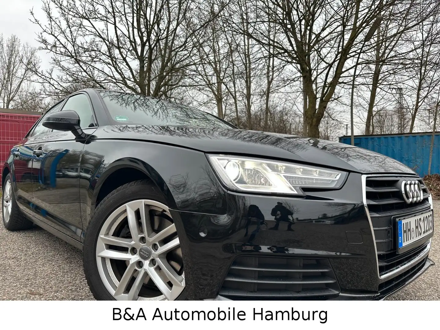 Audi A4 Lim. 1 Hand+Scheckheft+Wenig Km Nero - 1