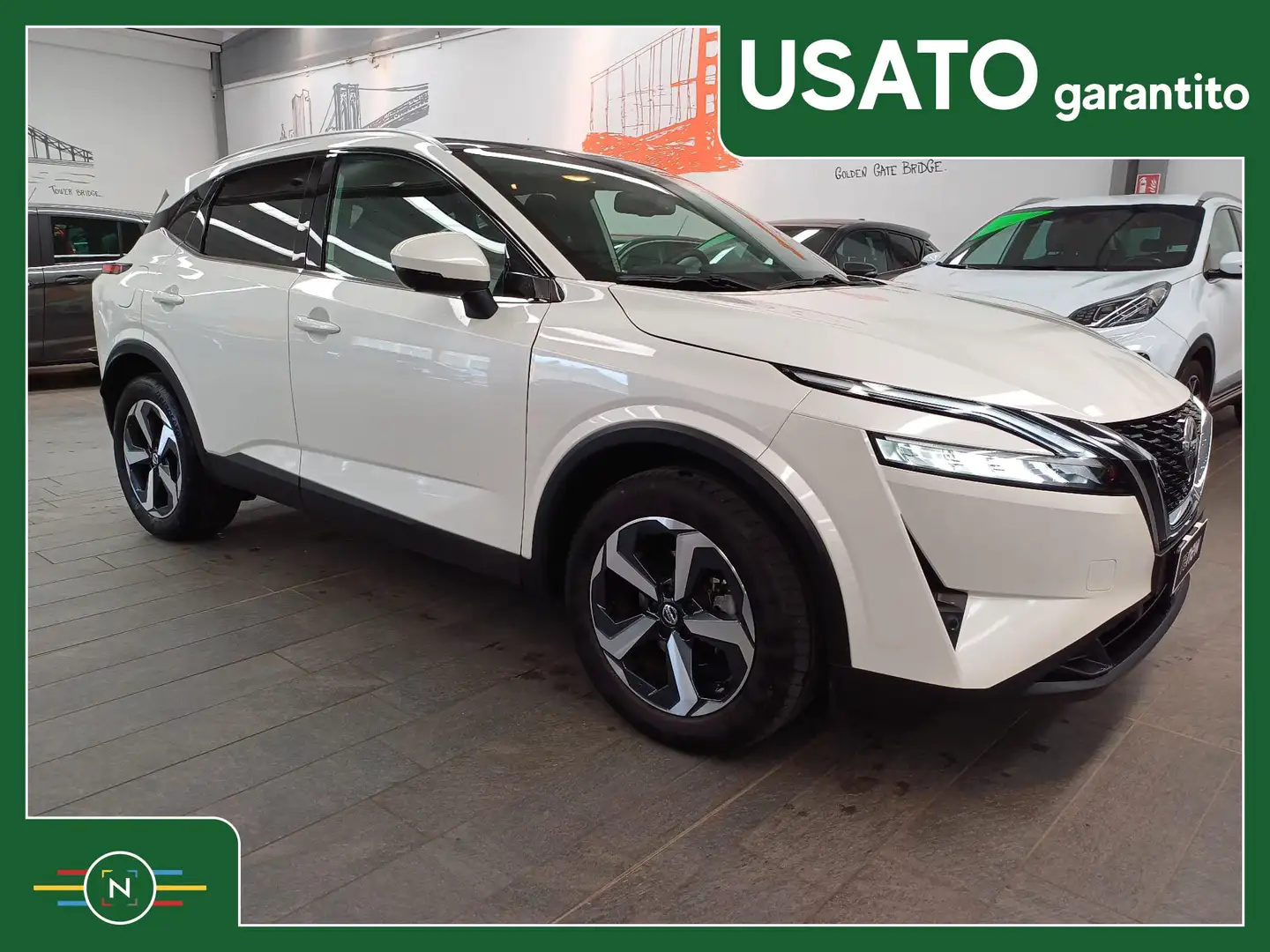 Nissan Qashqai 1.3 mhev N-Connecta 2wd 140cv Bianco - 1