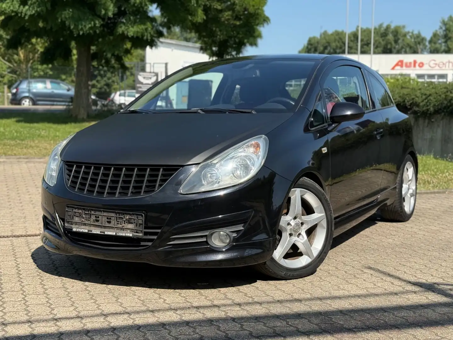 Opel Corsa D GSI*KLIMAAUT*TEMP.*150PS*TÜV NEU* Noir - 1