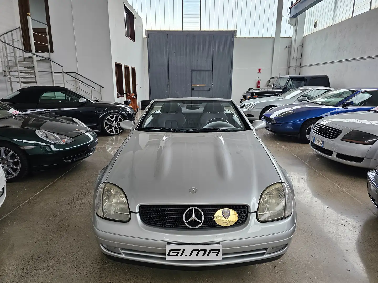 Mercedes-Benz SLK 200 k ASI - TARGA ORO Argento - 1