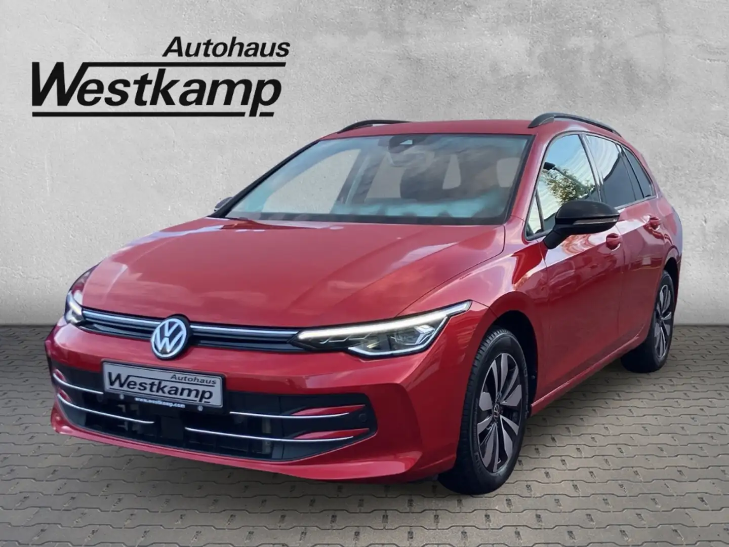 Volkswagen Golf Variant VIII Goal 1.5 eTSI DSG Anh.Kpl. Led-Plus Kamera Rot - 1