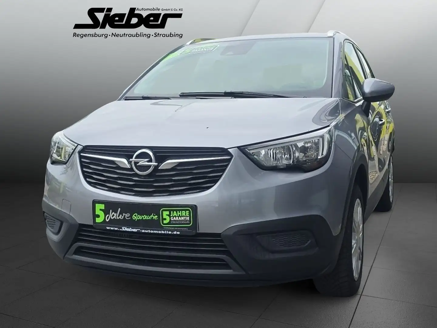 Opel Crossland 1.2 Turbo Edition **W-Paket*AHK** Šedá - 2