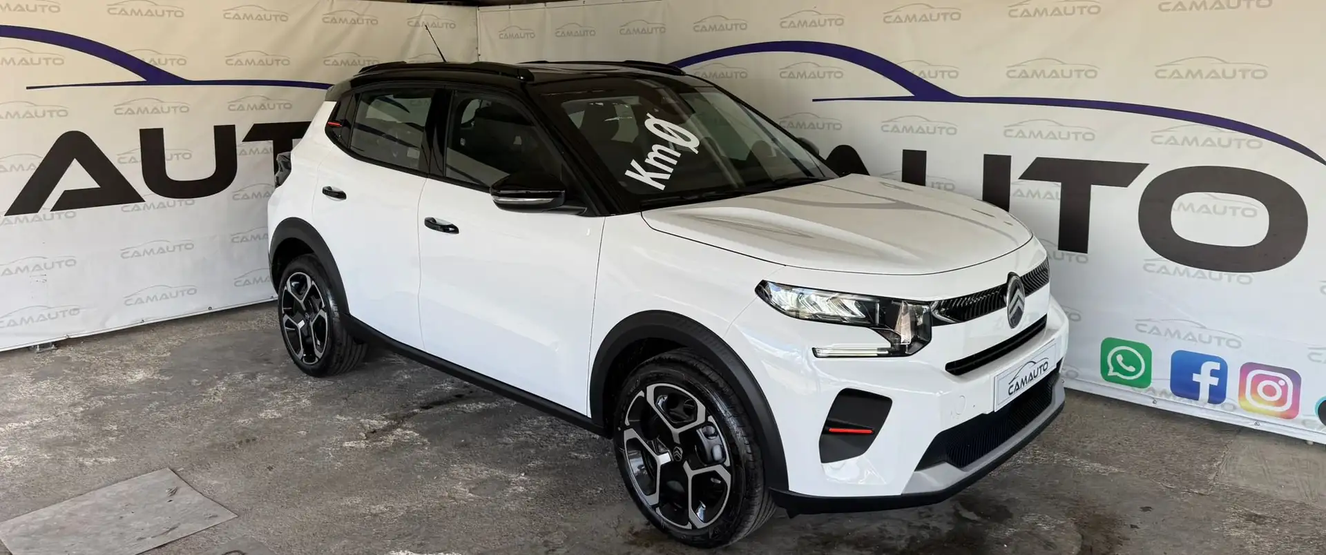 Citroen C3 C3 1.2 puretech turbo Plus 100cv s Bianco - 2