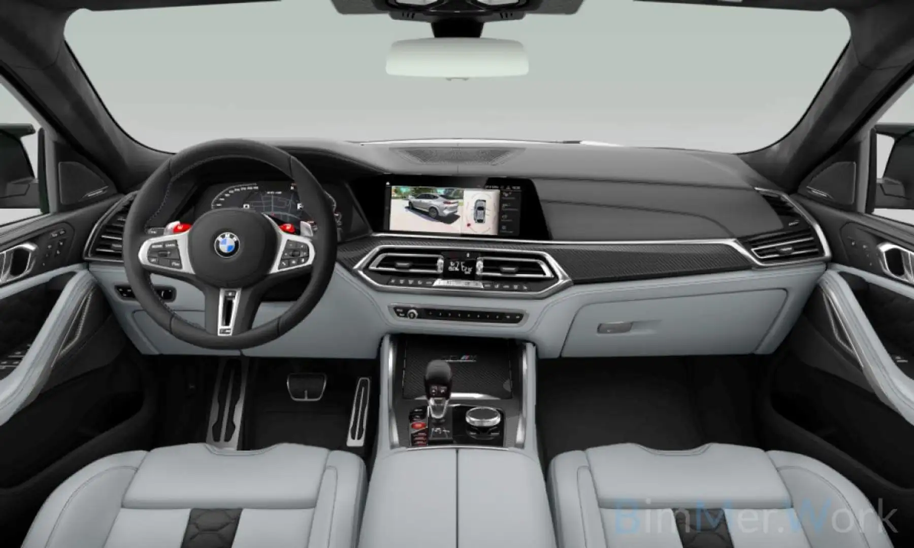 BMW X6 M Competition Massage FondEnt Individual Voll Schwarz - 2