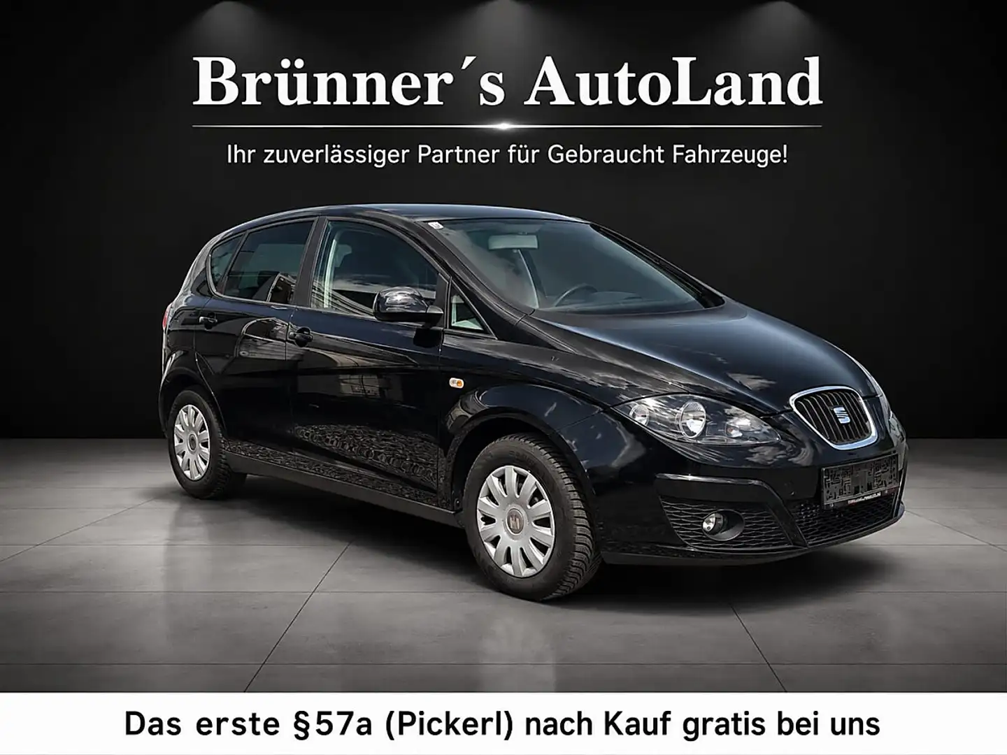 SEAT Altea 1,4 Chili Schwarz - 2