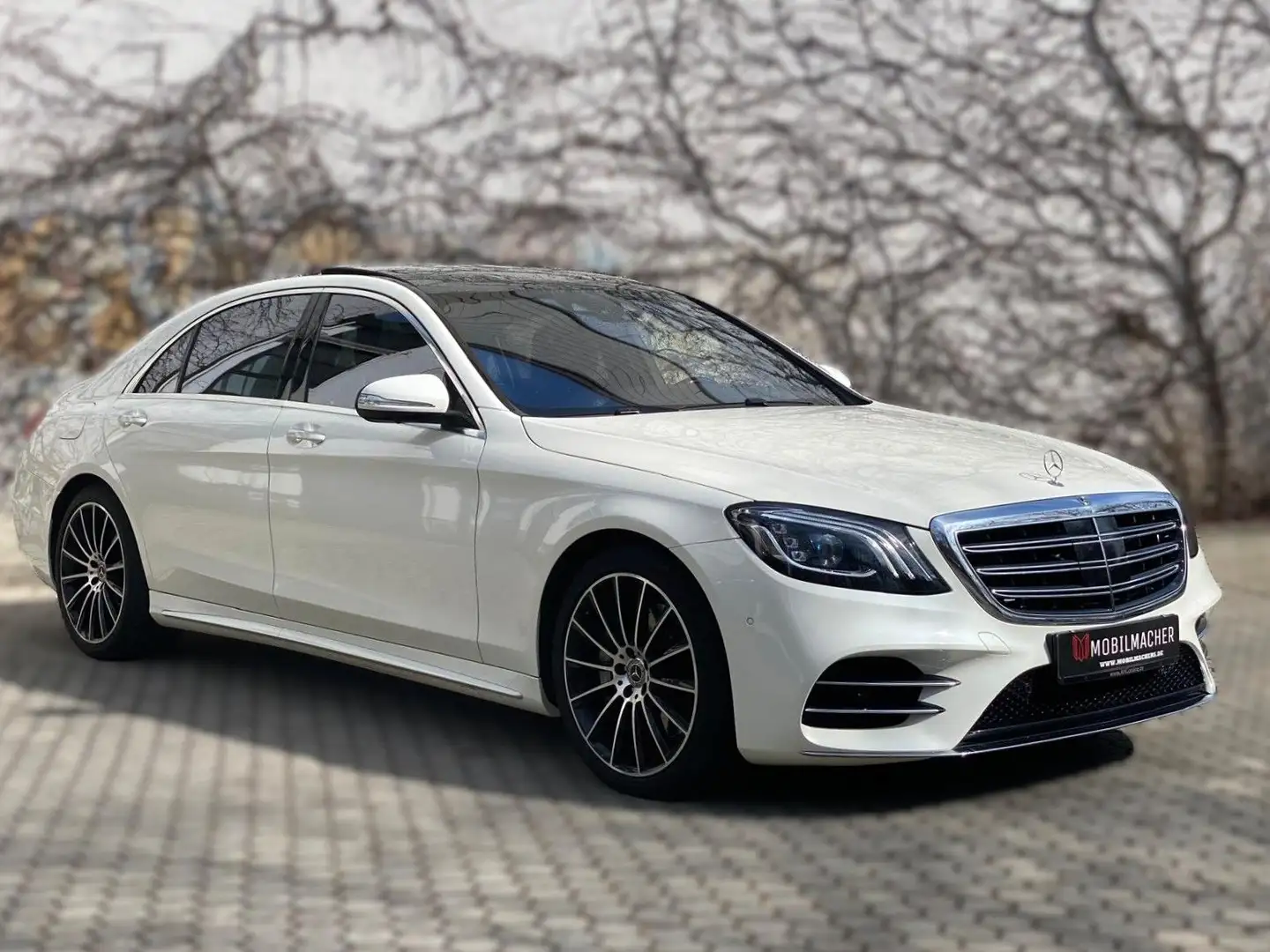 Mercedes-Benz S 400 d 4Matic Lang AMG Panor*Night*BHigh-End*20" Wit - 1