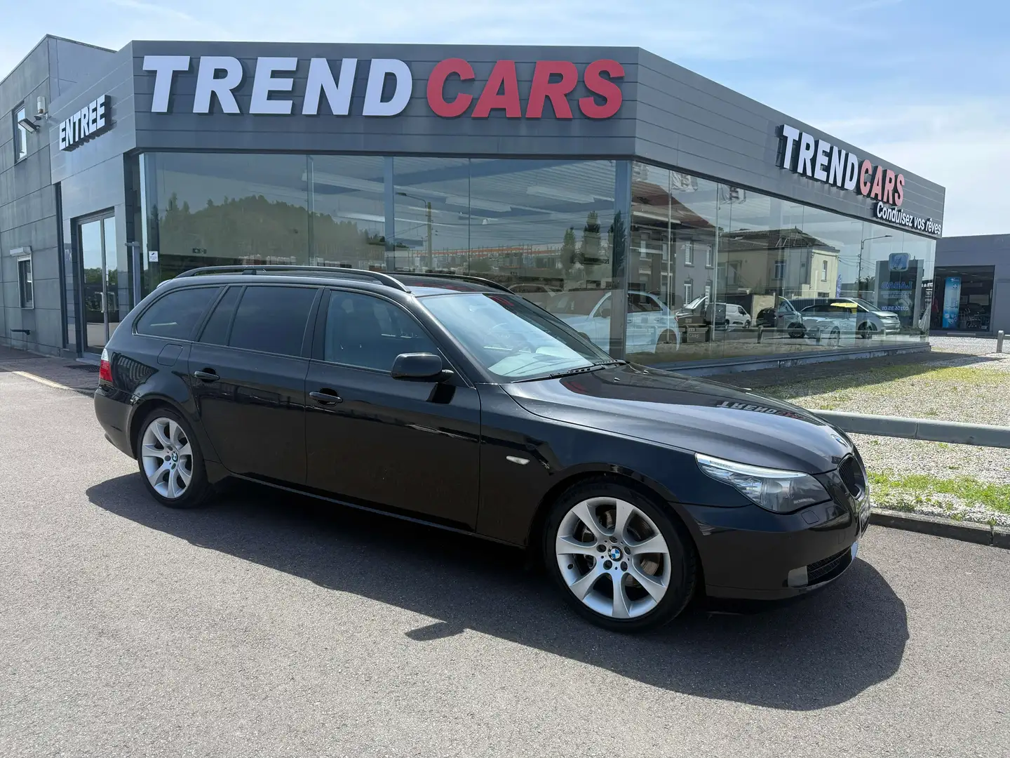 BMW 520 D.BREAK.AUTO.CUIR.XENON.BLUETOOTH Noir - 2