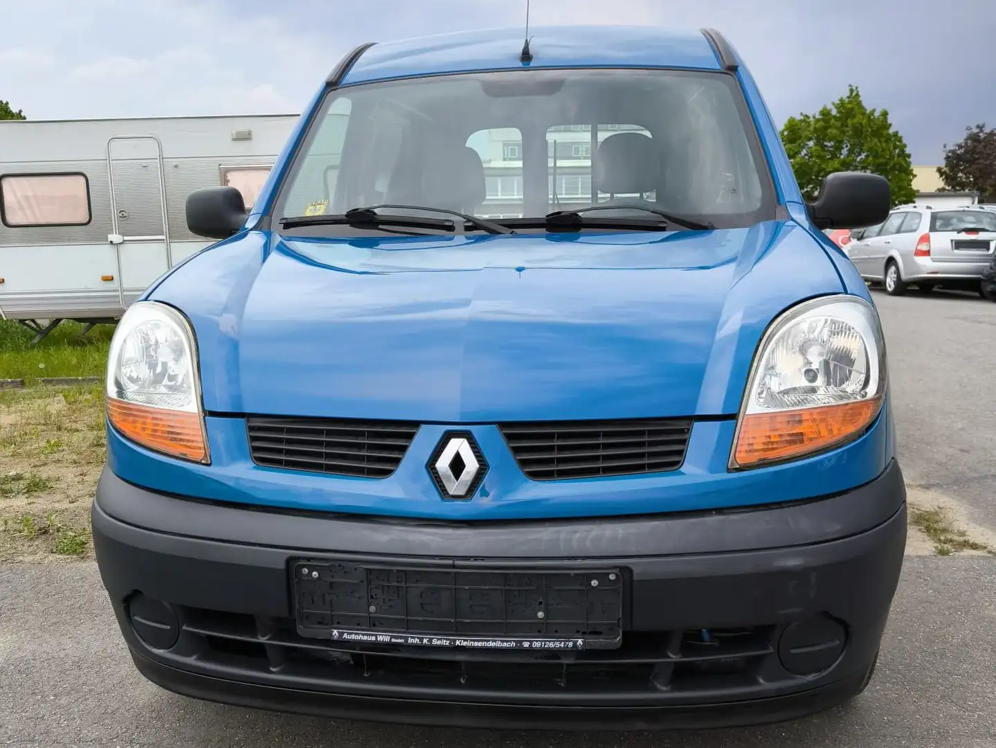 Renault Kangoo Kastenwagen CONFORT dCi 60 LKW Zulassung. Bleu - 1