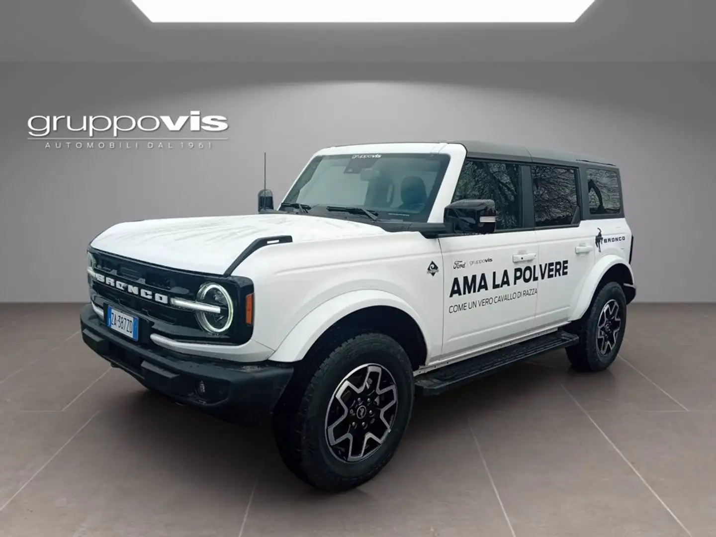 Ford Bronco ecoboost V6 Outer Banks 4x4 Automatica Blanco - 1