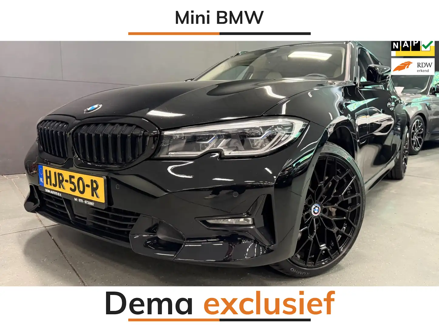 BMW 330 3-serie Touring 330e xDrive High Executive 19'' NA Noir - 1