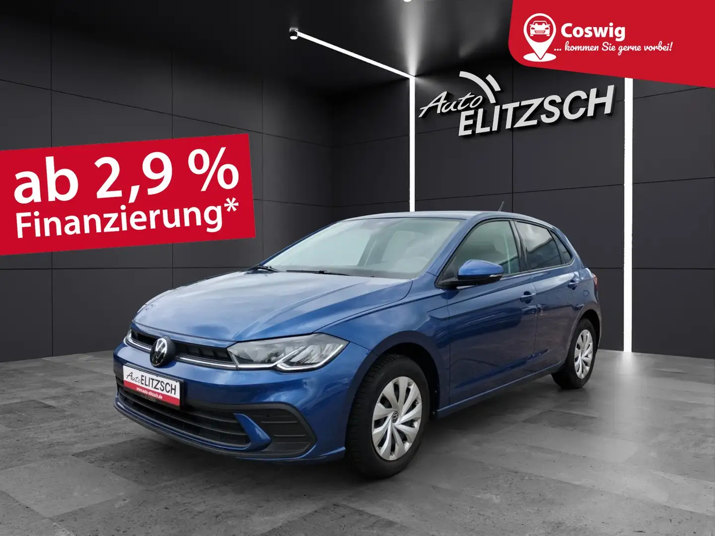 Volkswagen Polo Life TSI LED ACC SH AID PDC AppConnect Navi Cli... Blau - 1