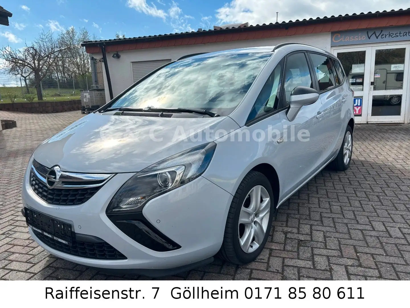 Opel Zafira C Tourer Edition/CNG/Navi/SHZ/L-HZ Šedá - 1