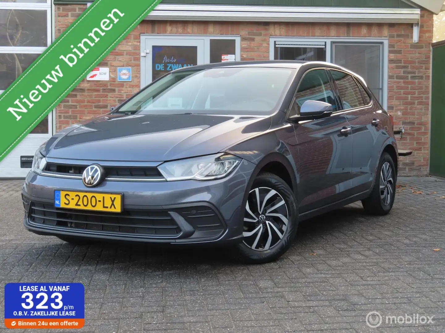 Volkswagen Polo 1.0 TSI Life Automaat|Carplay|Adaptive Cruise Gris - 1