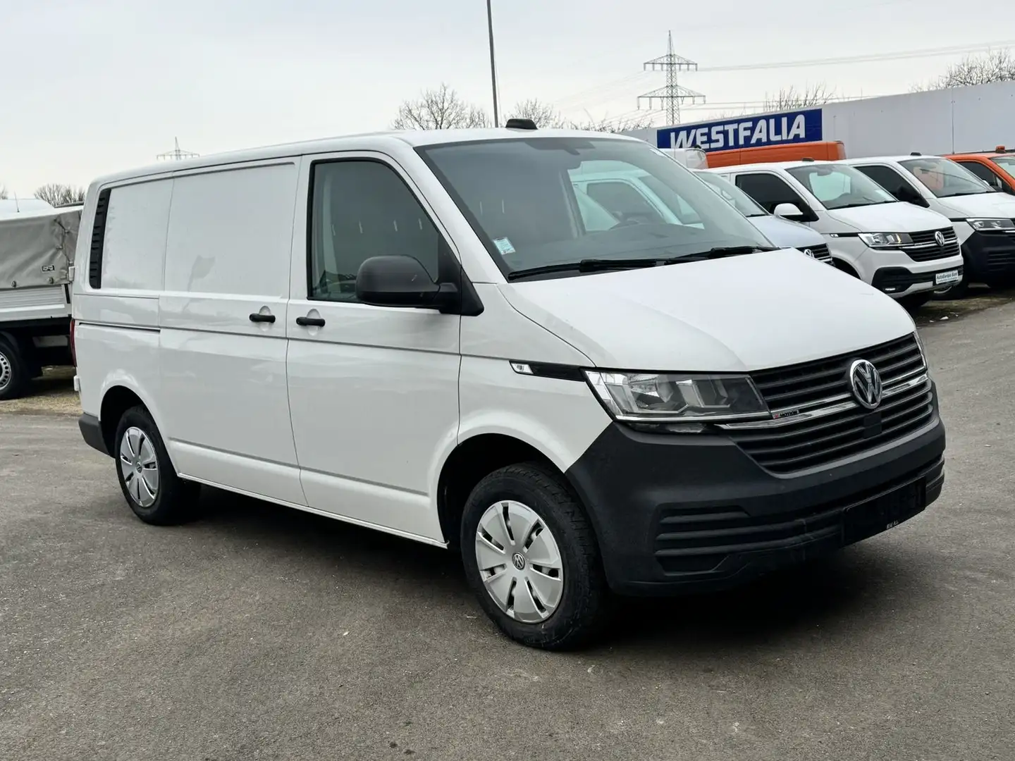 Volkswagen T6 Transporter 6.1 Kasten TDI 4Motion AHK*Tempom Weiß - 2