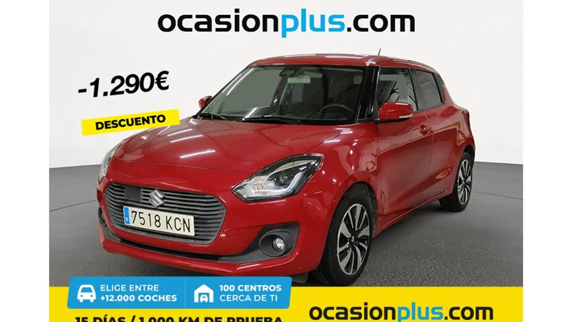 Suzuki Swift 1.0 GLX SHVS EVAP Rojo - 1