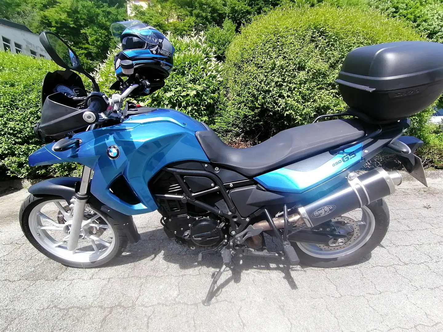 BMW F 650 GS Freiheit genießen Albastru - 1